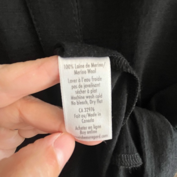 Francois Beauregard 100% Merino wool - Picture 7 of 7